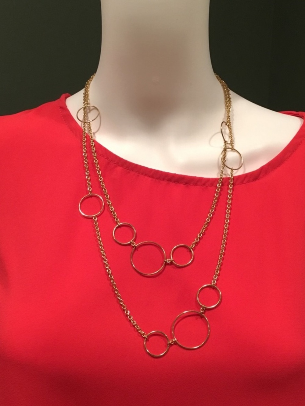Abbeline Red Blouse